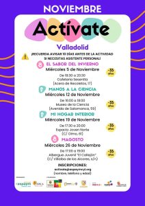Cartel noviembre actívate
