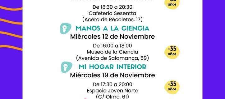 Cartel noviembre actívate